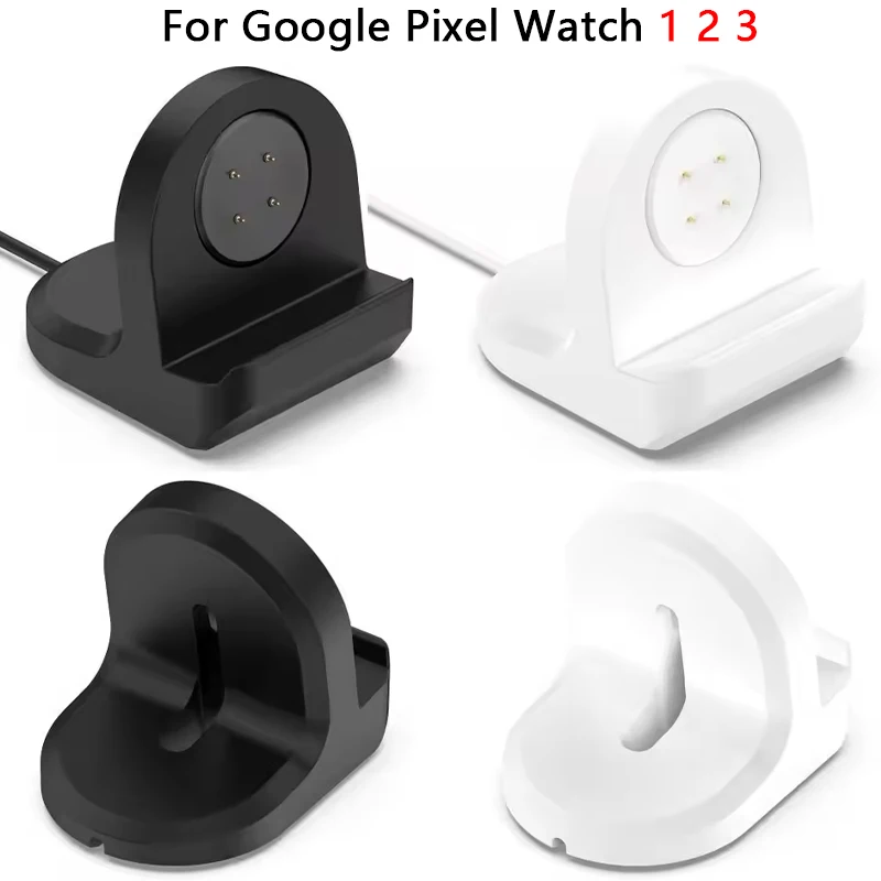 Watch Charging Dock - Zachte siliconen oplader Cradle Dock Draadloze