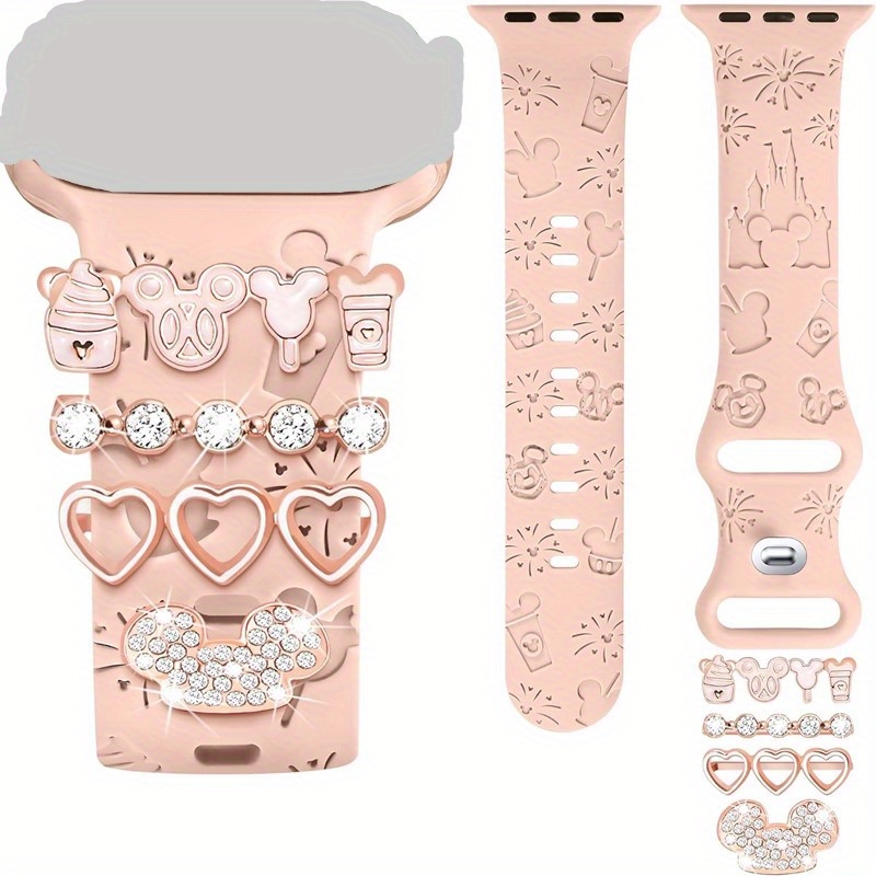 Smartwatch Watch Accessories - Schattige horlogebandbedels met cartoonthema en decoratieve