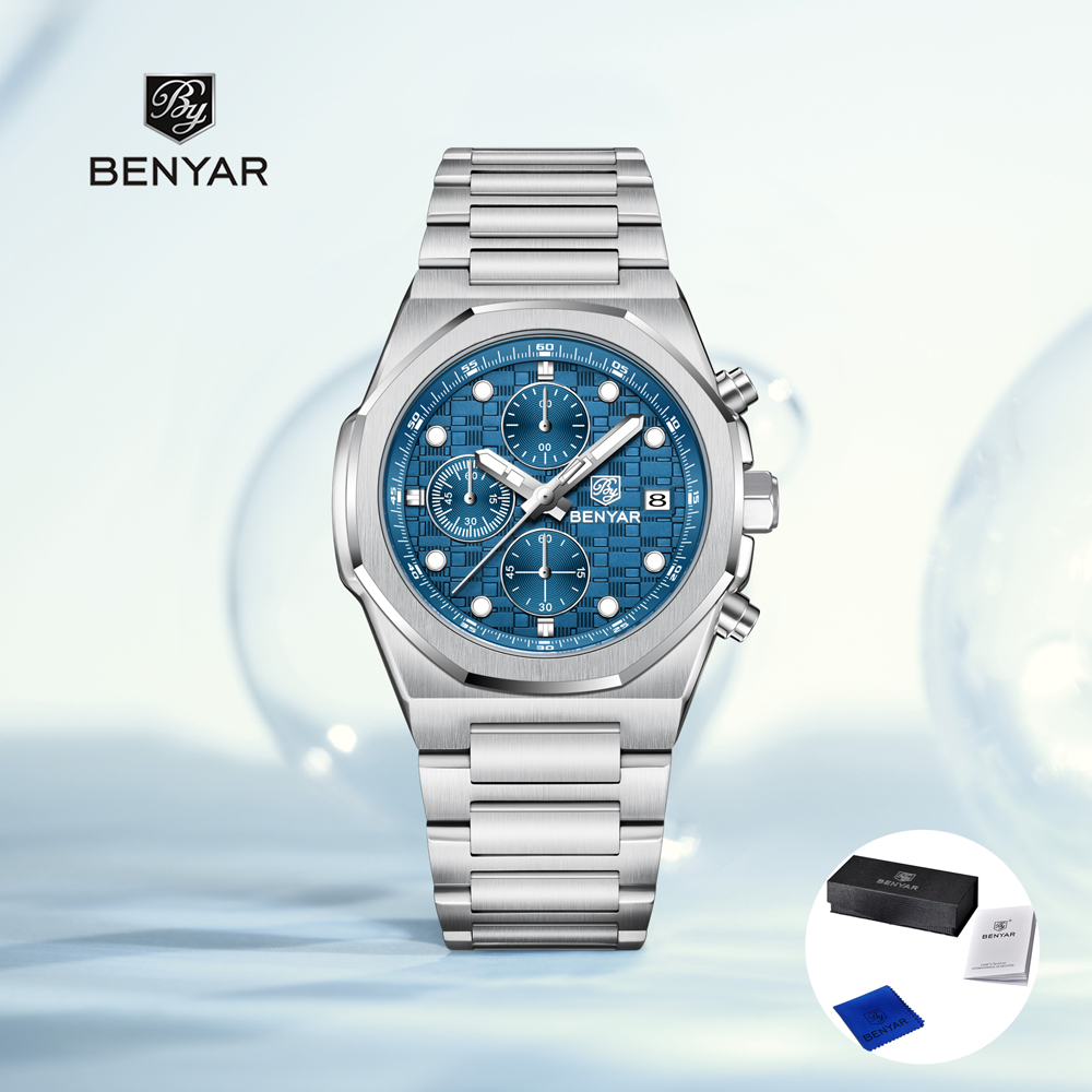 Accessories With Watch - 2023 Nieuwe BENYAR heren Horloges Top