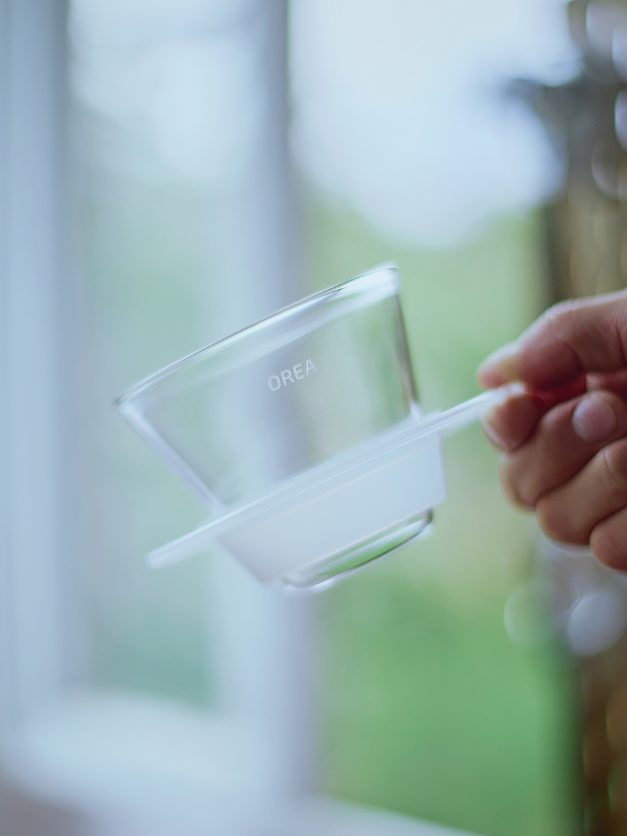 Silicone Band Replacement - Voedselveilige siliconenhars Koffieglasfilterbeker Type B OREA