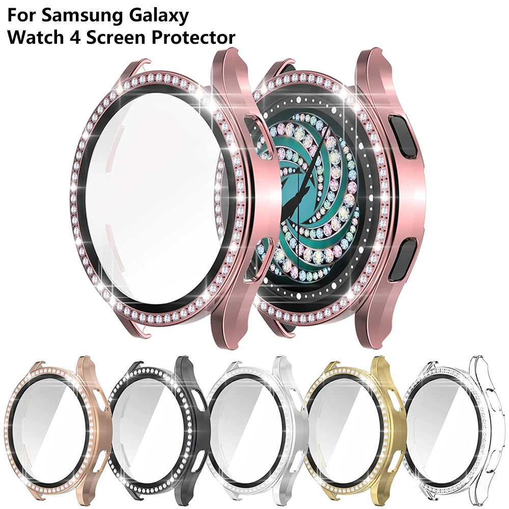 Watch Case Bumper - Glas + hoesje voor Samsung Galaxy