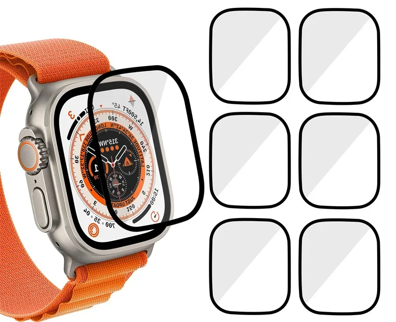 Apple Smartwatch Accessories - 3D gehard glas screenprotector geschikt voor