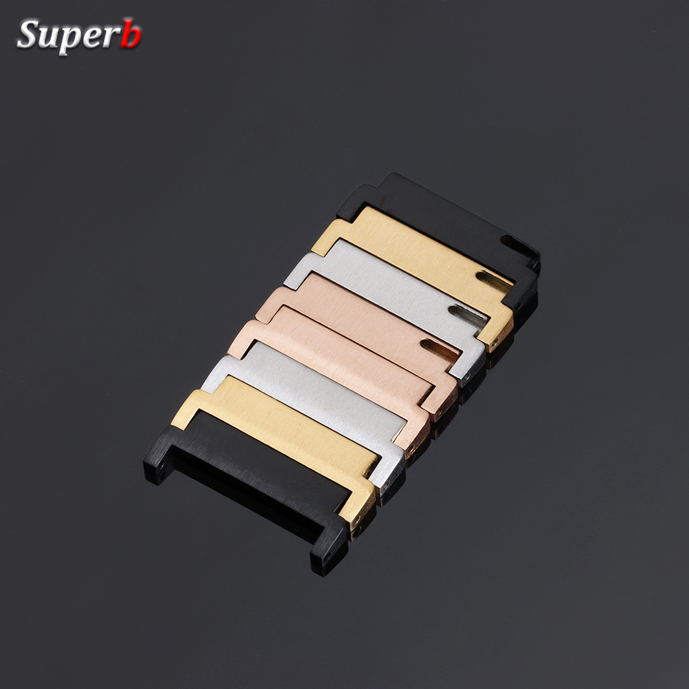 Watch Band Connector - 1 paar horlogebandadapter 18 mm tot