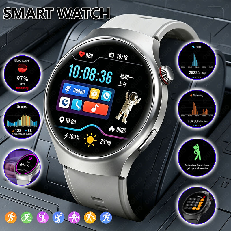 Smartwatch M Active - 2026 Heren Smartwatch Multi-Sport Modus Slaap