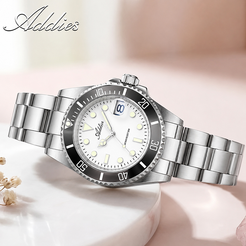 Accessories With Watch - ADDIES 36mm 50m Waterdichte Dameshorloges Beroemd
