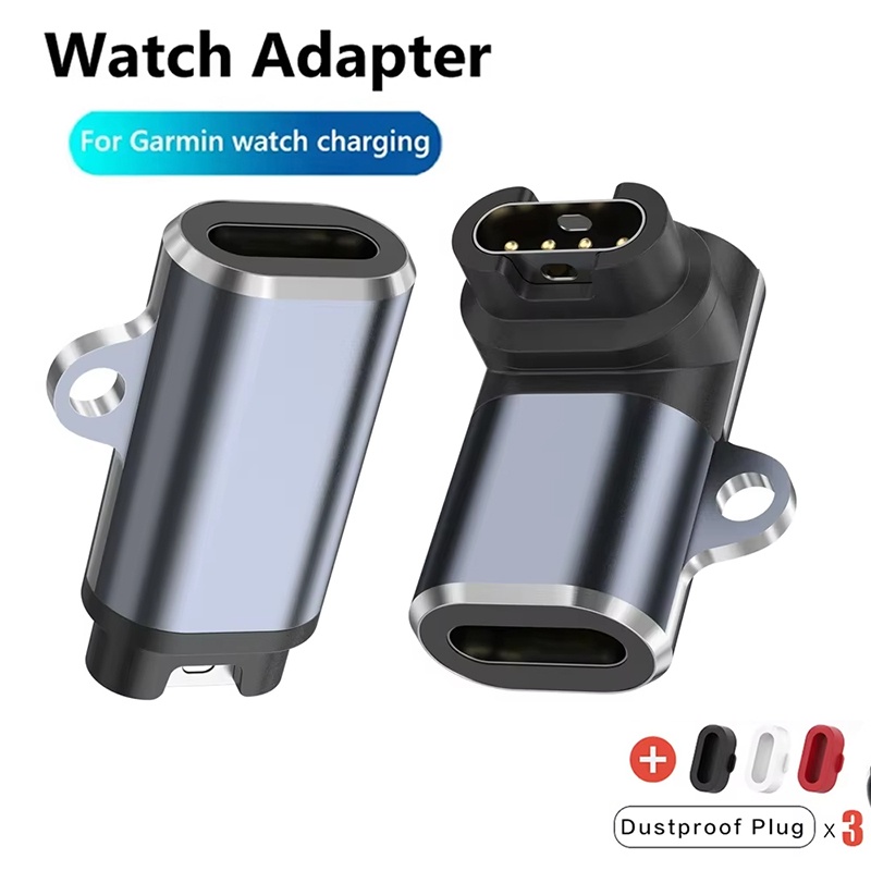 Garmin Smartwatch Accessories - Type C/Micro USB/IOS Opladen Draagbare Adapter