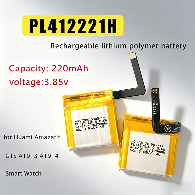 Smartwatch A1914 - Oplaadbare batterij PL412221H 220mAh 3.85V vervangende