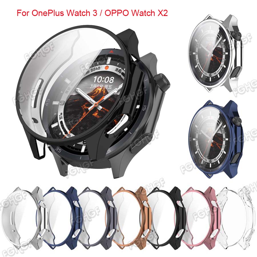 Watch Case Bumper - Voor OnePlus Watch 3 Case Cover