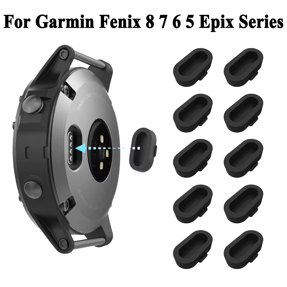 Garmin Smartwatch Accessories - Siliconen Stofstopper Voor Garmin Fenix 8