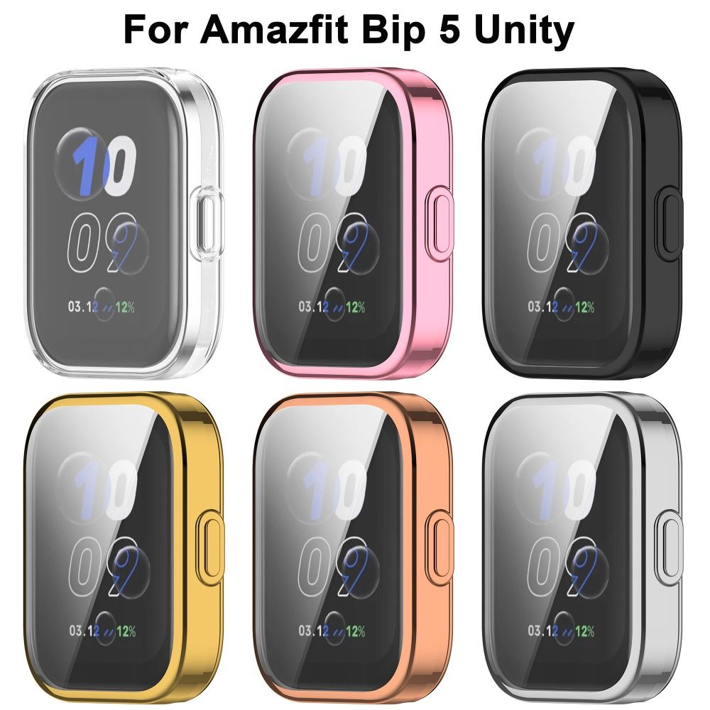 Garmin Smartwatch Accessories - Volledige dekking TPU-hoes Anti-kras schermbeschermer Bumper