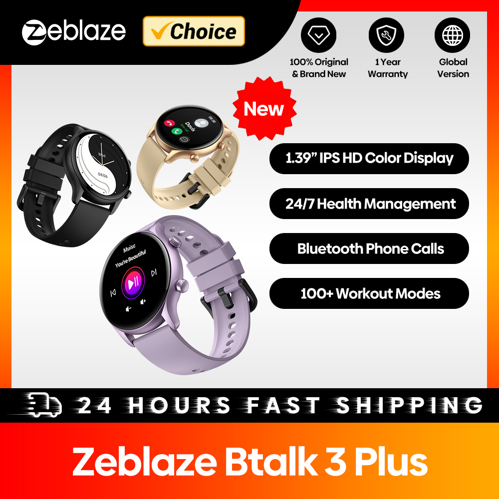 Smartwatch Faces - Nieuwe Zeblaze Btalk 3 Plus Voice