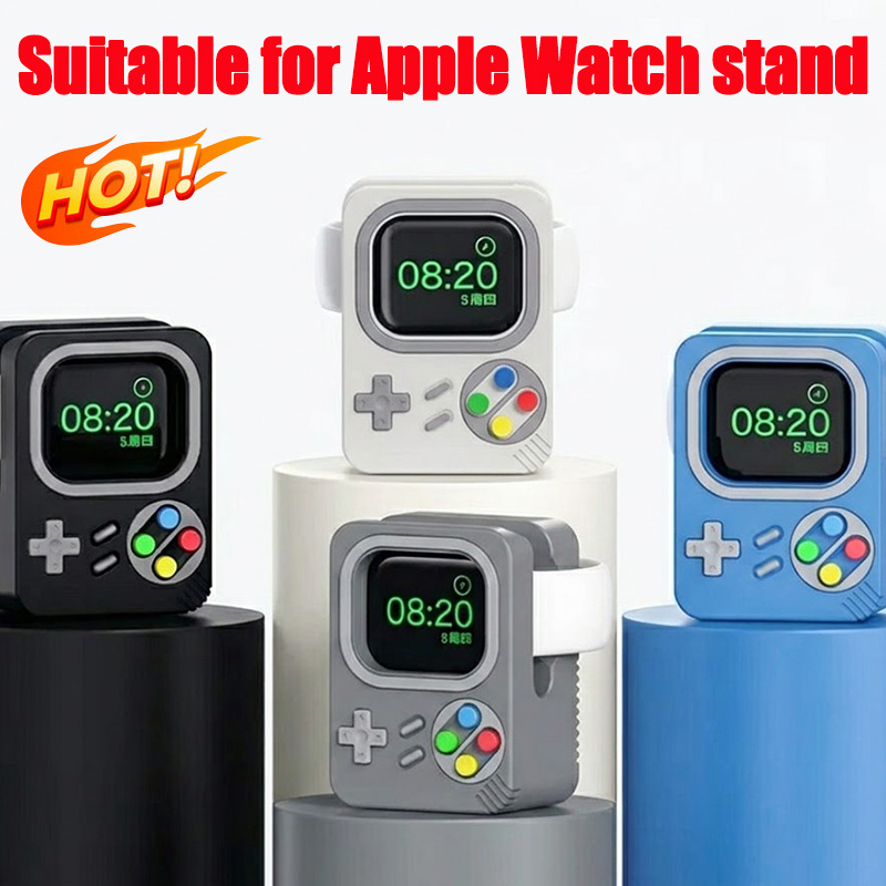 Watch Charging Dock - Bureauhouder voor Apple Watch oplader, retro