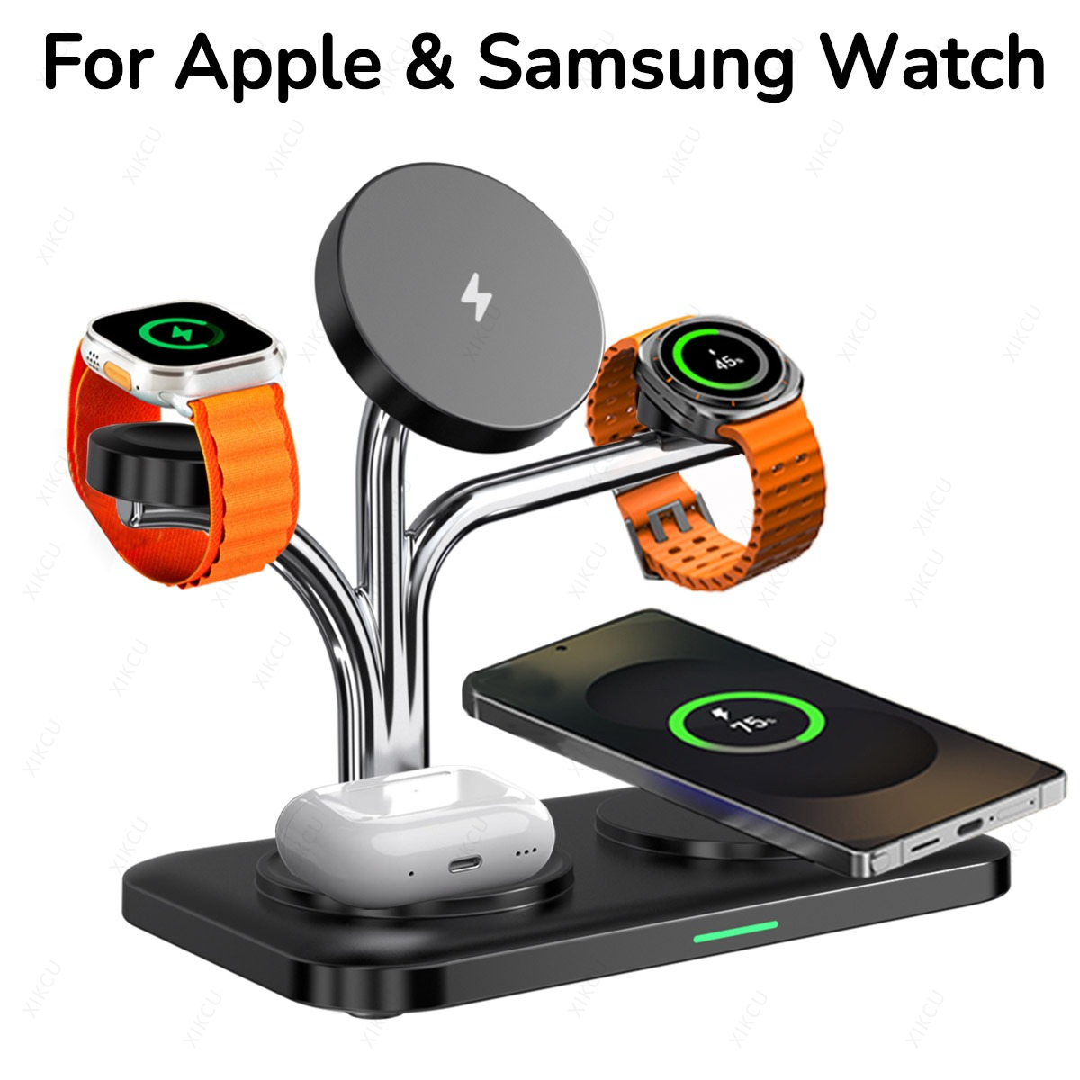 Wireless Charger Watch - 5 IN 1 magnetische draadloze oplader