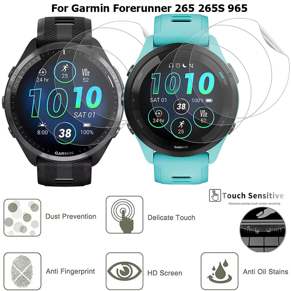 Garmin Smartwatch Accessories - 3 Stuks Zachte Hd Hydrogel Beschermende