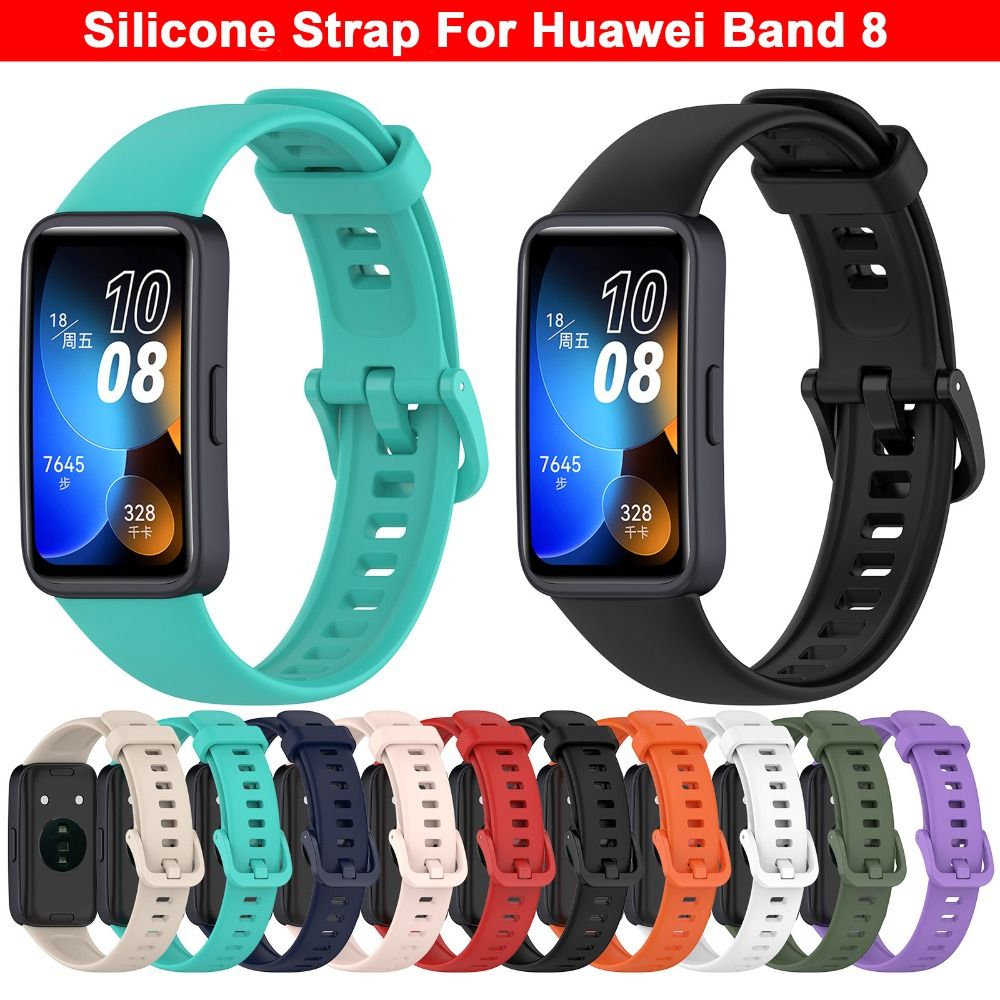 Huawei Smartwatch Accessories - Band voor Huawei Band 8 Siliconen