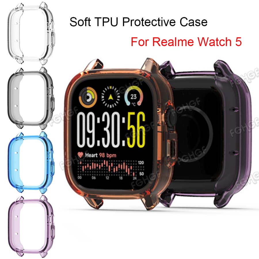 Garmin Smartwatch Accessories - Voor Realme Watch 5 Case Cover