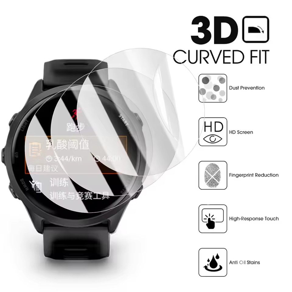 1-3 Stuks Hydrogel Film Voor G - Garmin Smartwatch Accessories recensie en prijs