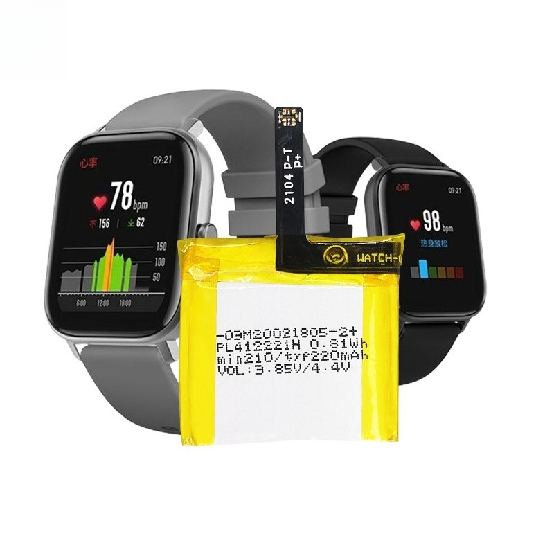 PL412221H Batterij Voor Huami  - Smartwatch A1914 recensie en prijs