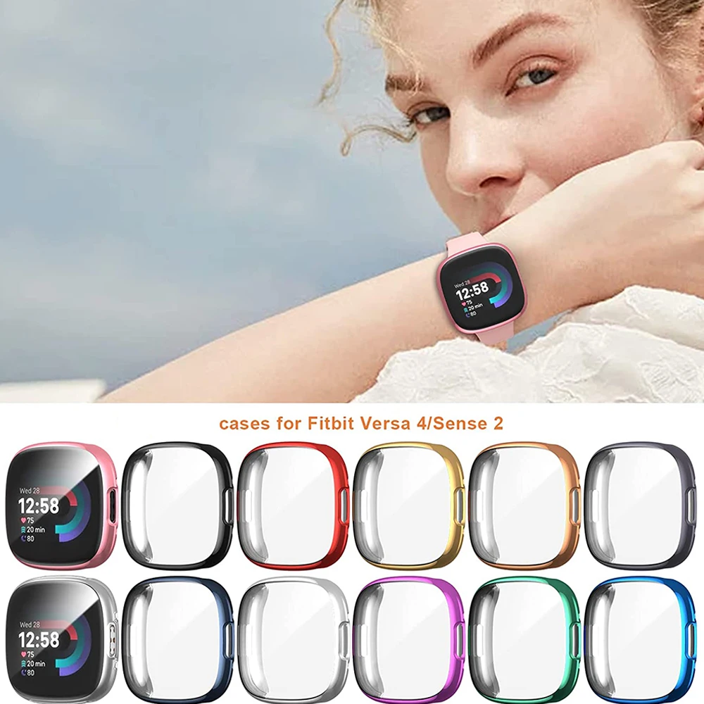 Screenprotector Voor Fitbit Ve - Watch Case Bumper recensie en prijs