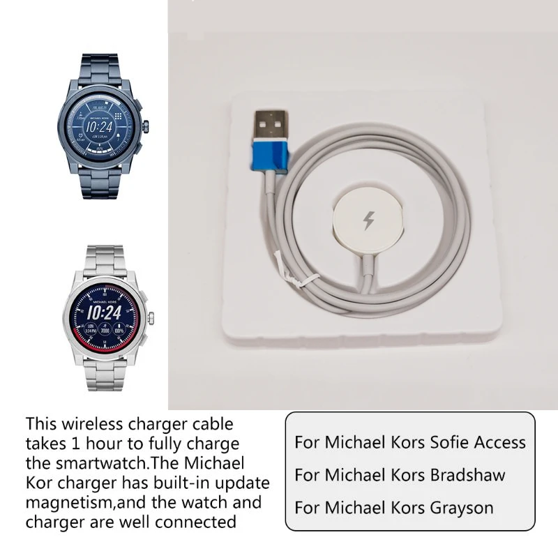 Oplaadstation voor Michael Kor - Fossil Smartwatch Accessories recensie en prijs