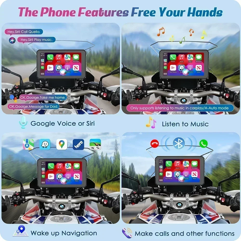 Carplay voor BMW XR M1000 R120 - Smartwatch Universal recensie en prijs