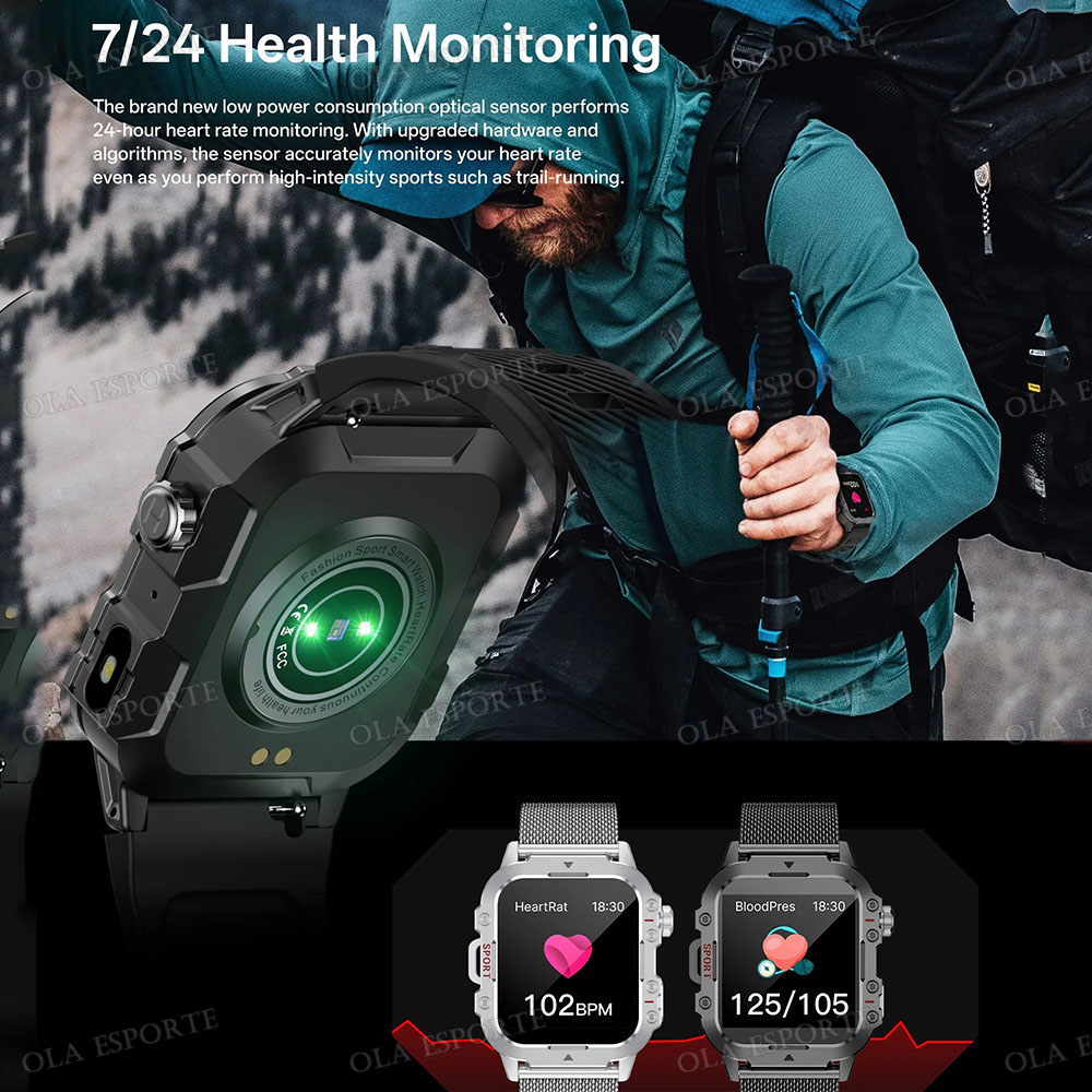 2026 Militaire Outdoor Smartwa - Smartwatch X12 recensie en prijs
