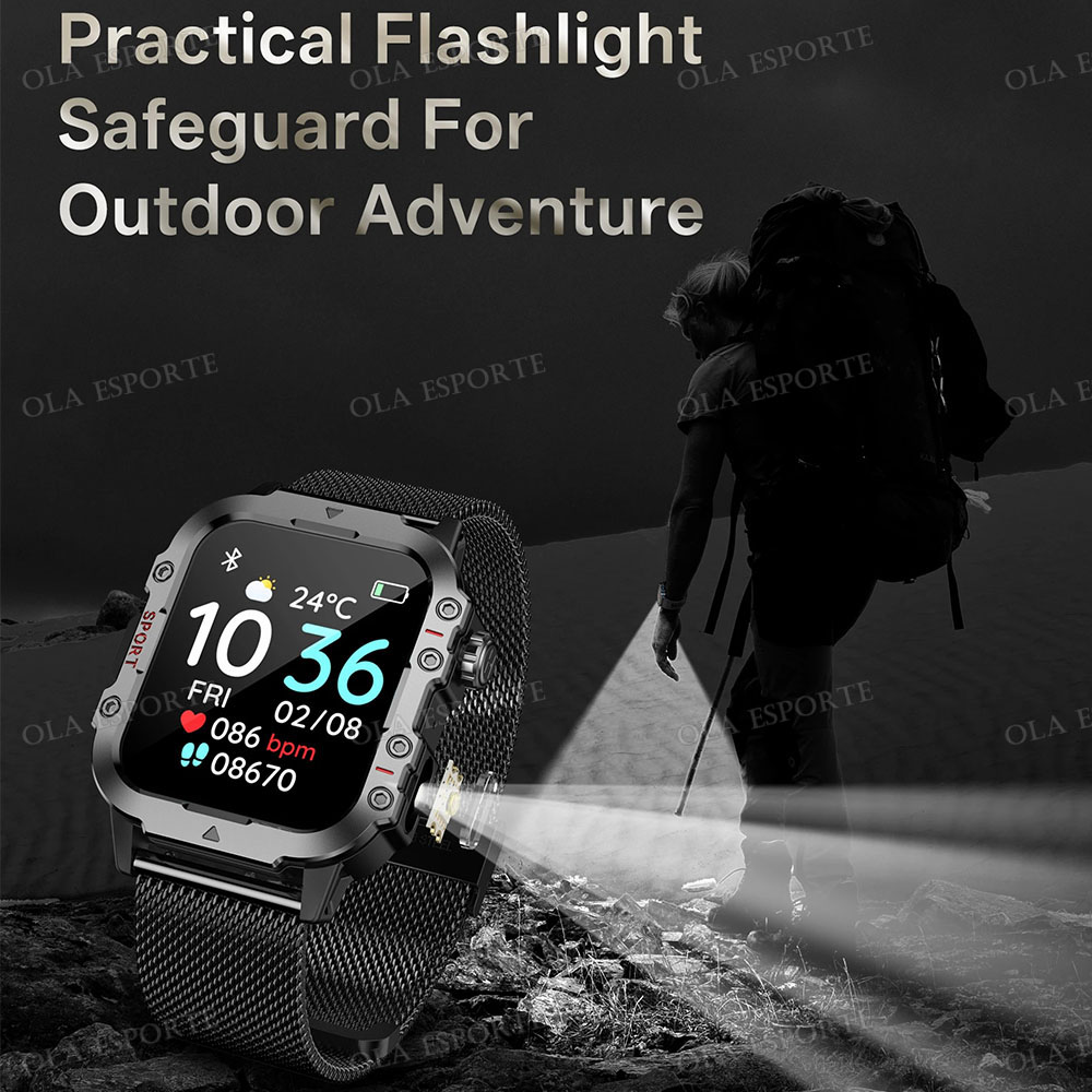 2026 Militaire Outdoor Smartwa - Smartwatch X12 recensie en prijs