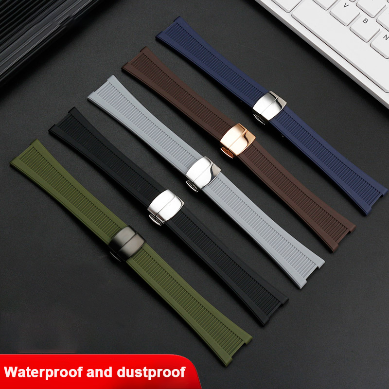 Siliconen Rubber Horlogeband + - Watch Band Connector recensie en prijs