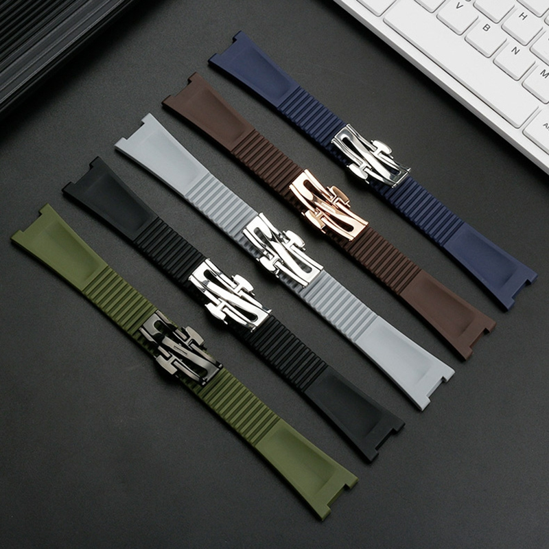 Siliconen Rubber Horlogeband + - Watch Band Connector recensie en prijs