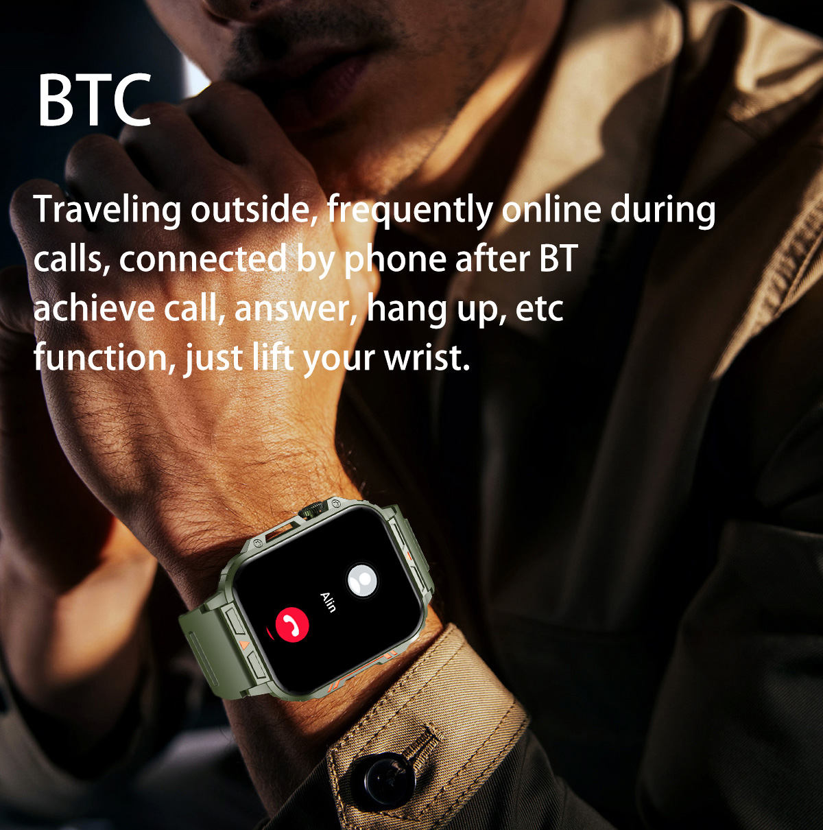 1.91 Outdoor Militaire Smart W - Smartwatch Faces recensie en prijs