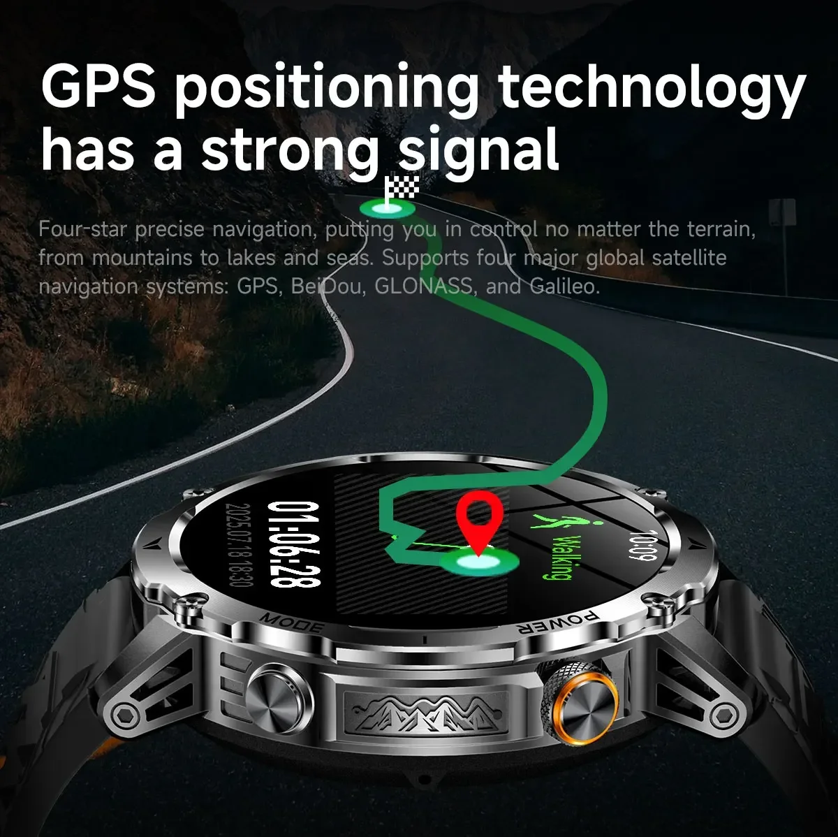 Militaire smartwatch voor here - Smartwatch M Active recensie en prijs
