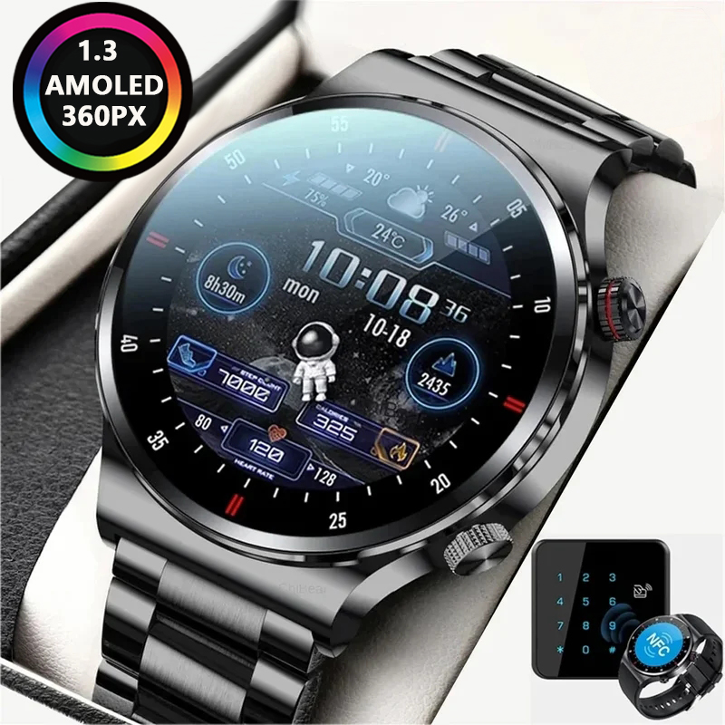 GPS ECG + PPG Bluetooth-oproep - Smartwatch Custom recensie en prijs