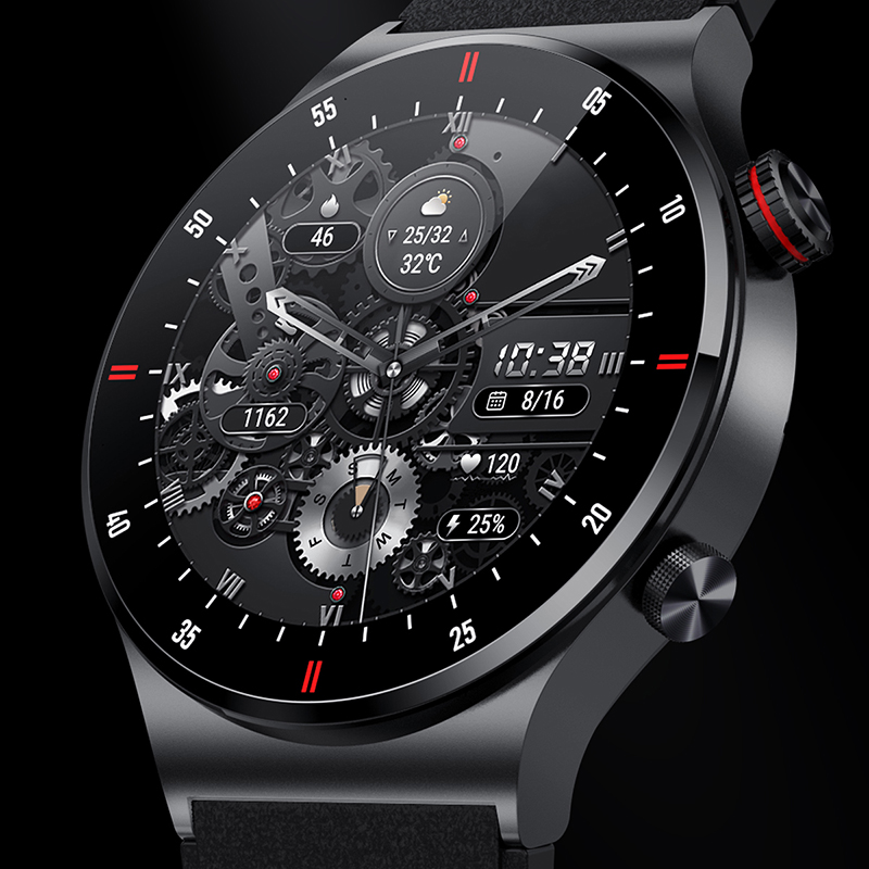GPS ECG + PPG Bluetooth-oproep - Smartwatch Custom recensie en prijs