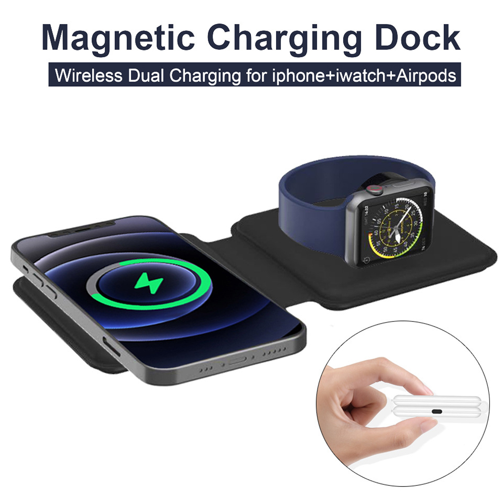2IN1 Magsafe Duo Magnetische D - Smartwatch X12 recensie en prijs