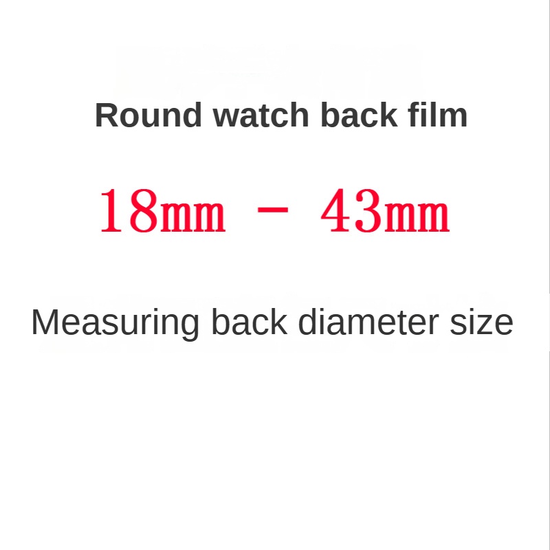 3PCS Ronde Horloge Terug Besch - Smartwatch Accessories Inside recensie en prijs