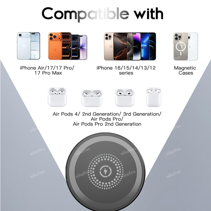 Magnetische 3-in-1 draadloze o - Wireless Charger Watch recensie en prijs