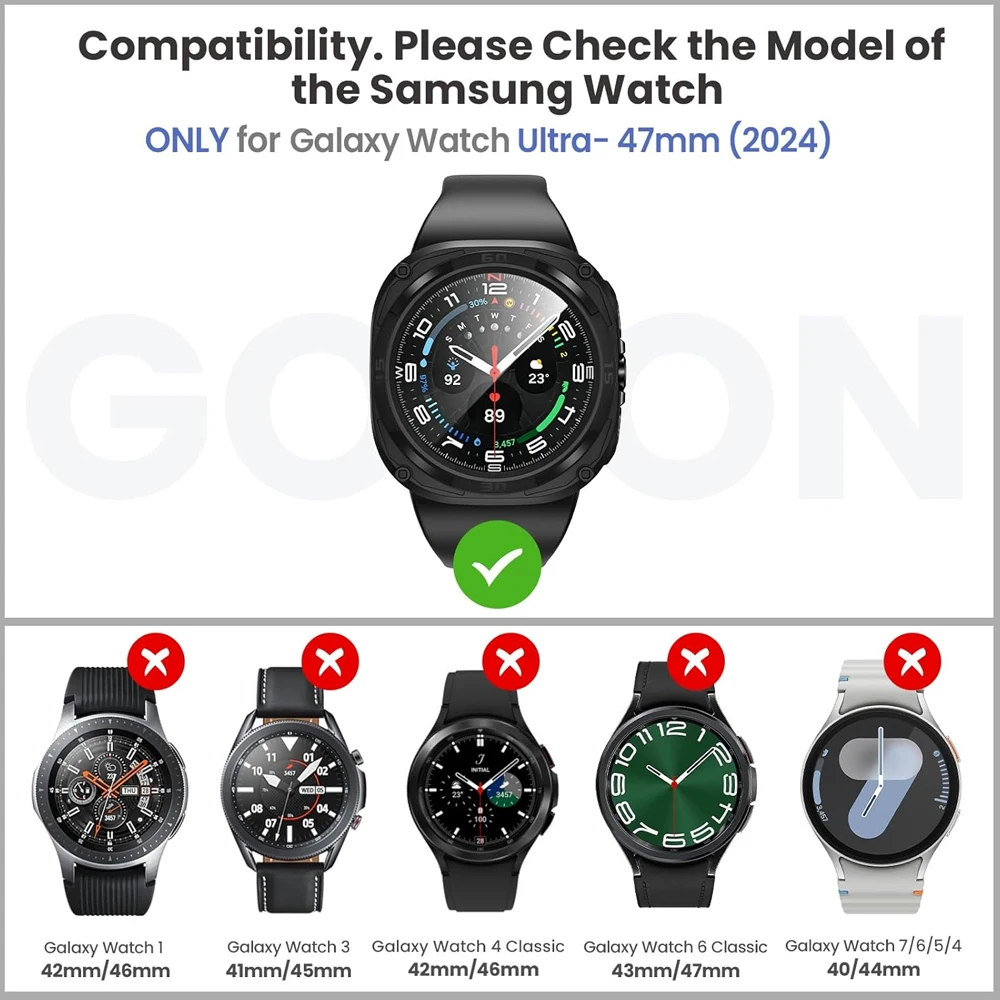 Glas + Cover voor Samsung Gala - Watch Case Bumper recensie en prijs