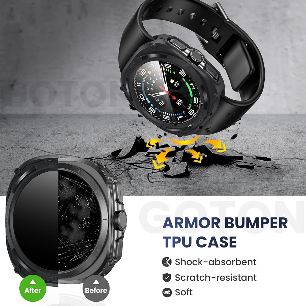 Glas + Cover voor Samsung Gala - Watch Case Bumper recensie en prijs