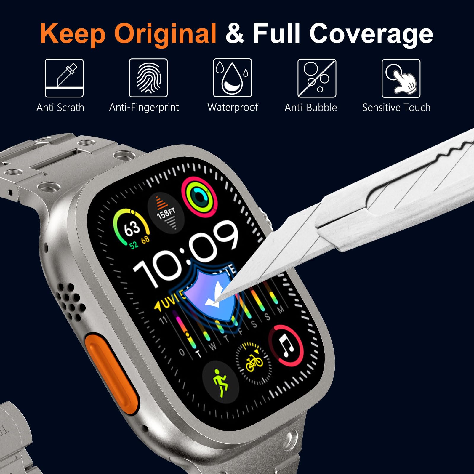 Gehard glas voor Apple Watch U - Apple Smartwatch Accessories recensie en prijs