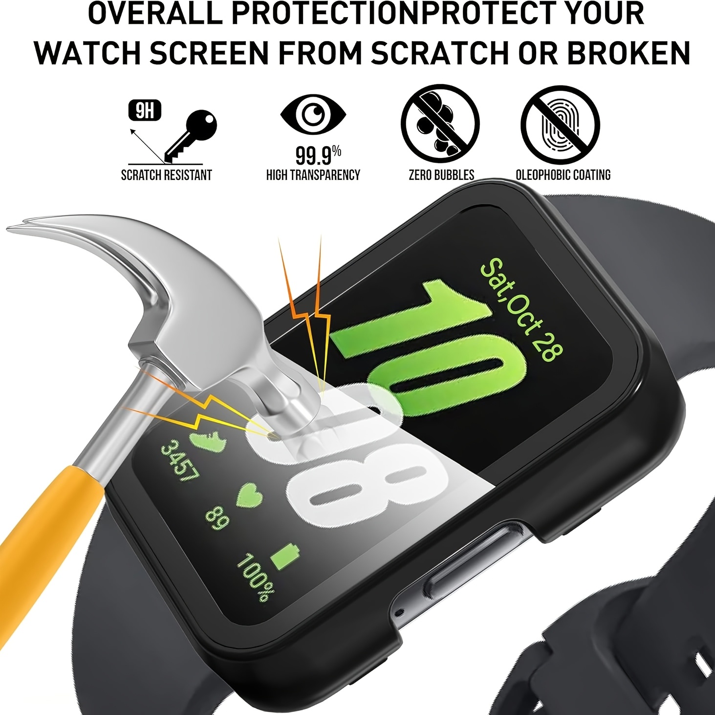 Glas+hoesje voor Samsung Galax - Watch Case Bumper recensie en prijs