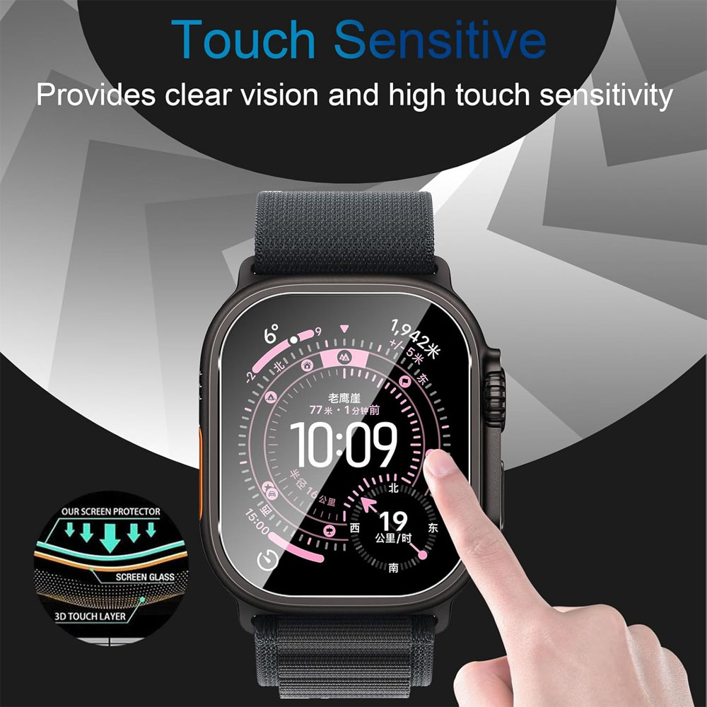 Gehard glas voor Apple Watch U - Apple Smartwatch Accessories recensie en prijs