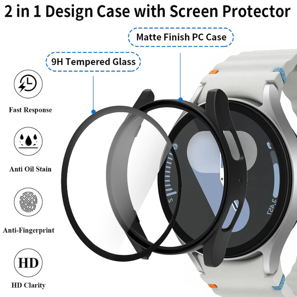 Siliconen band voor Samsung Ga - Silicone Band Replacement recensie en prijs