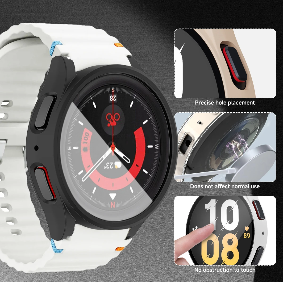 Siliconen band voor Samsung Ga - Silicone Band Replacement recensie en prijs