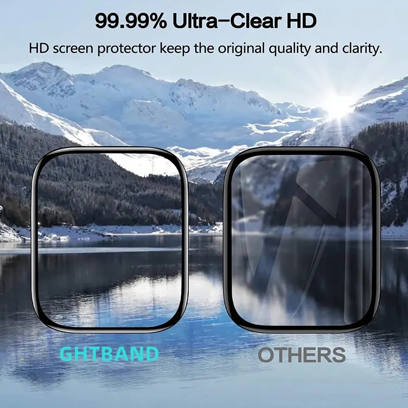 Zacht Glas Voor Apple Horloge  - Apple Smartwatch Accessories recensie en prijs