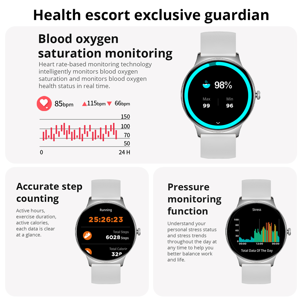 COLMI V89 damessmartwatch 1,43 - Smartwatch Faces recensie en prijs