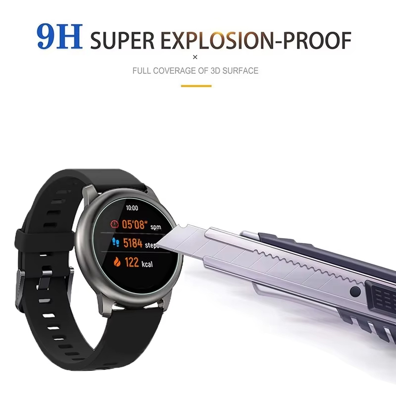 Gehard glas voor HayLou Solar  - Garmin Smartwatch Accessories recensie en prijs