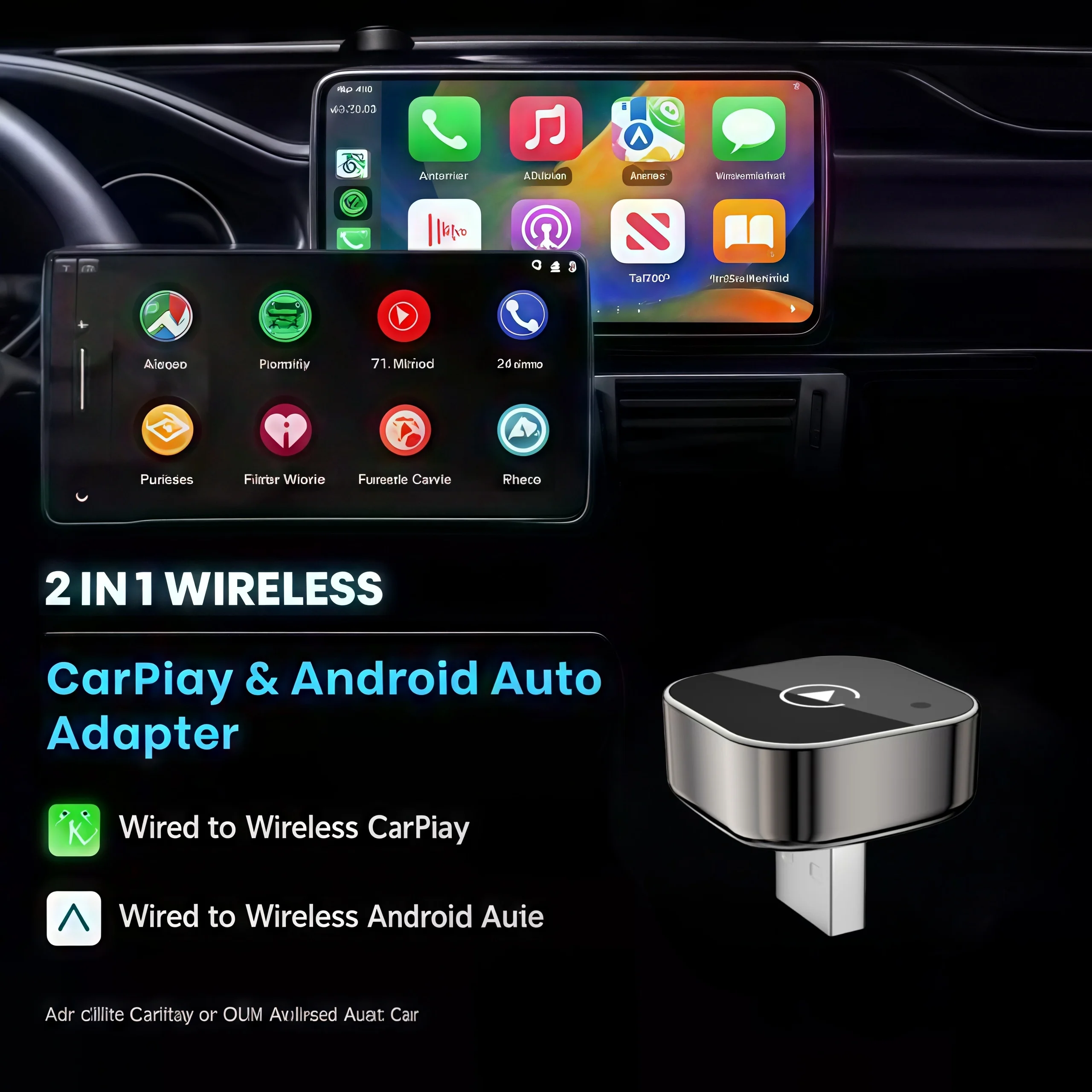 Nieuwe draadloze CarPlay Andro - Smartwatch Universal recensie en prijs