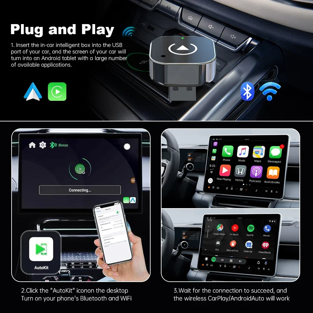 Nieuwe draadloze CarPlay Andro - Smartwatch Universal recensie en prijs
