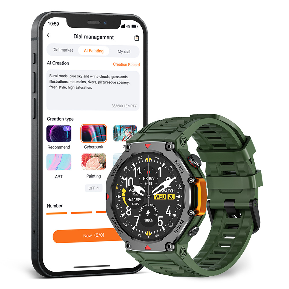 M REX4 Smart Sports Health Wat - Smartwatch M Active recensie en prijs