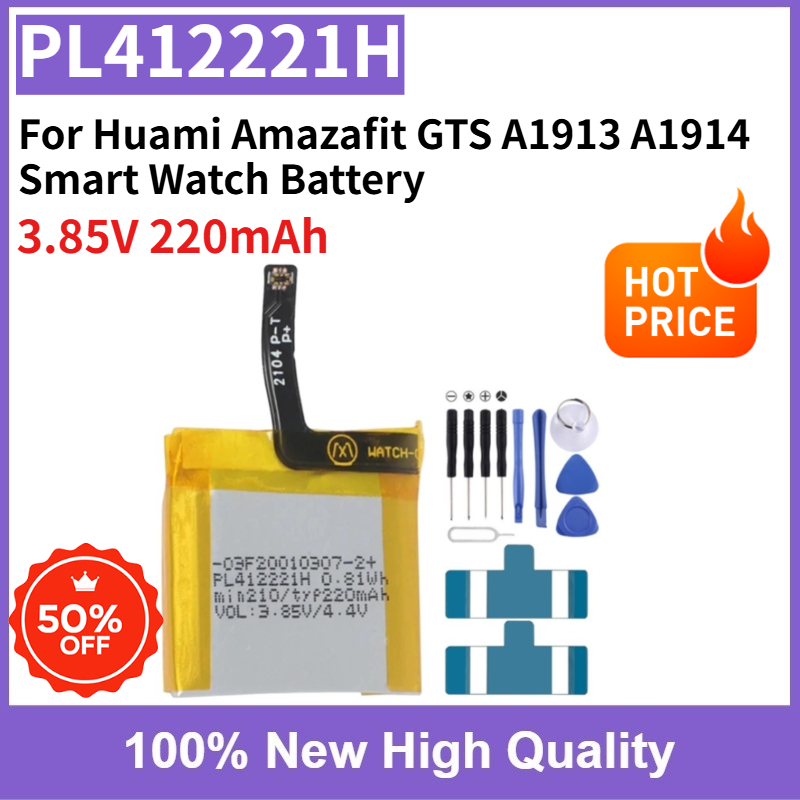 PL412221H 3.85V 220mAh Vervang - Smartwatch A1914 recensie en prijs